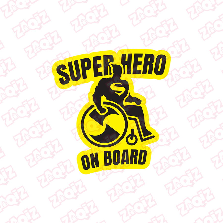 Dynamic Handicap Superhero Emblem