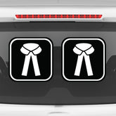 Zaqiz Stickers Advocate Logo Stickers – Stylish Identity for Vehicles