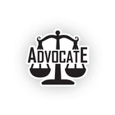 Legal Advocate Sign for Vehicle Windows