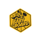 Simple Baby on Board Sticker for Families