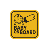 Durable Baby on Board Car Sticker Decal