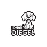 Clear Diesel Label for Car