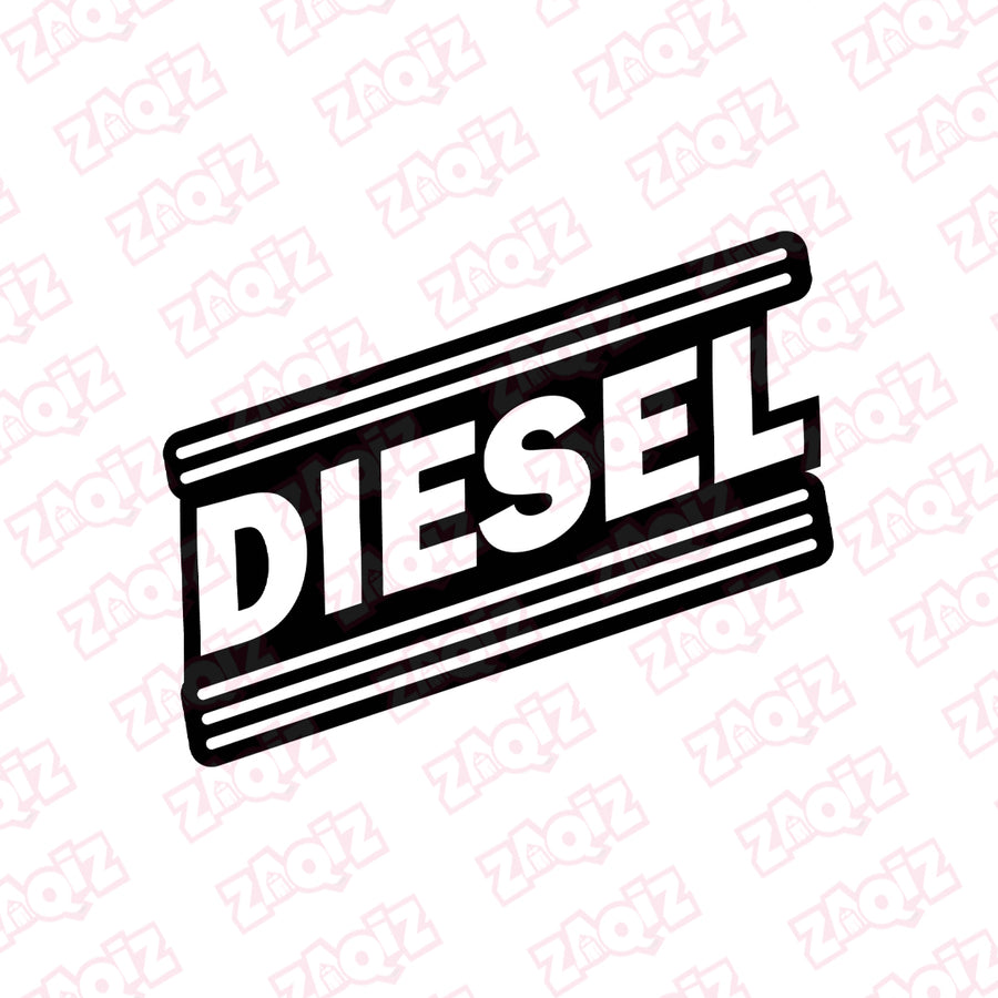 Adhesive Diesel Fuel Label for Tanks