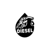 Waterproof Diesel Sticker for Fuel Tank | Weather Resistant
