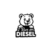 Diesel Sticker for Fuel Tank | Durable Automotive Decal