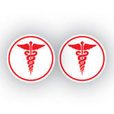 Zaqiz Stickers Doctor Stickers – Perfect for Cars, Bikes & Ambulances