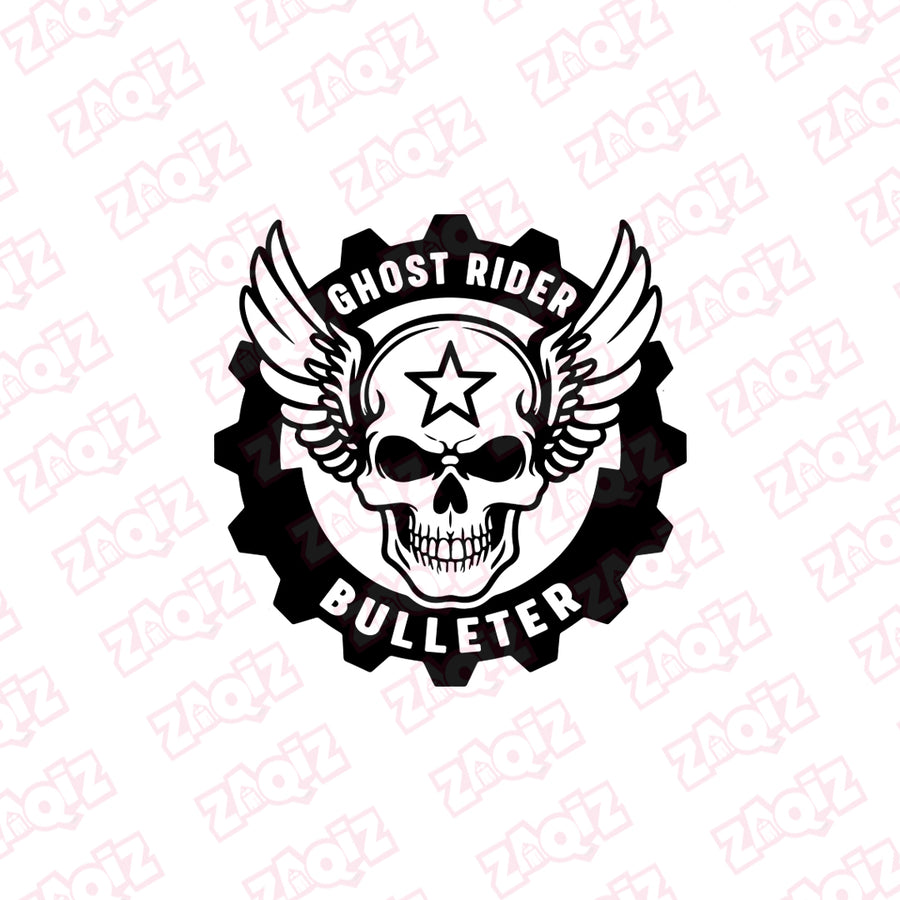 Durable Royal Enfield Bullet Bike Sticker