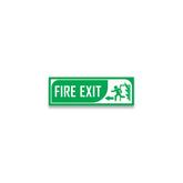 Zackzik Fire Exit Sticker – Quick Escape Direction Sign