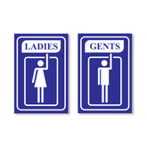 Professional Gents and Ladies Sign Board