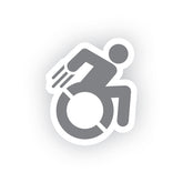 Unique Wheelchair Superhero Sticker