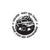 Proud Jeep Enthusiast Adventure Decal