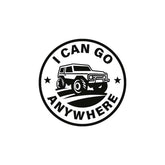 Bold Jeep Adventure Sticker for SUVs