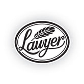 Law Expert on Board Car Decal