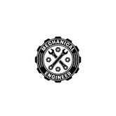 Bold Mechanical Engineer Car Decal