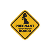Mom on Board Safety Sign for Vehicles