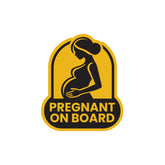 Mom on Board Sticker for Family-Oriented Drivers