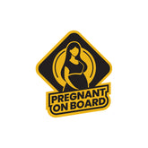 Durable Mom on Board Car Decal