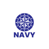Durable Navy Emblem Decal for Cars