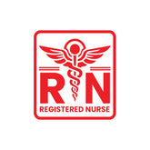 Professional RN Sign for Vehicle Safety