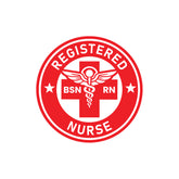 Registered Nurse Vehicle Tag for Safety