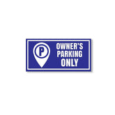 Owner Parking Sign Board for Apartment & Office | Sleek Design