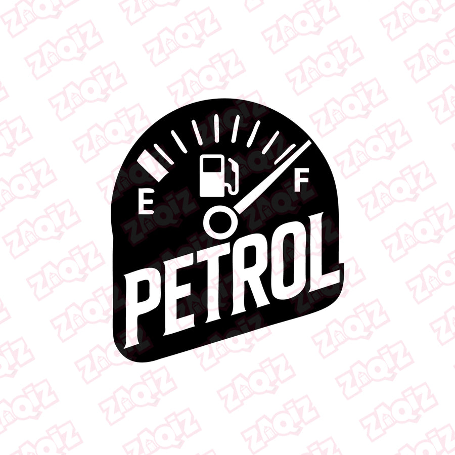 Petrol Identification Sticker for Bikes