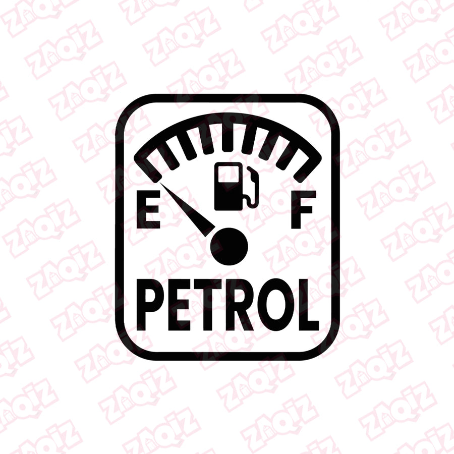 Petrol Fuel Warning Sticker for Tanks