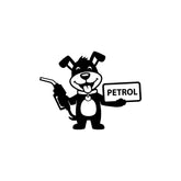 Zaqiz Green Petrol Fuel Tag Sticker for Cars and Motorbikes