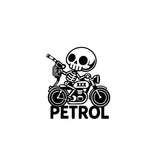 Petrol Use Advisory Decal for Safety