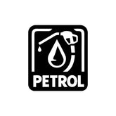Clear Petrol Use Sticker for Vehicles