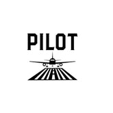 Sky’s the Limit Pilot Decal for Laptops