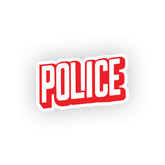 Police Duty Emblem Decal for Vehicles