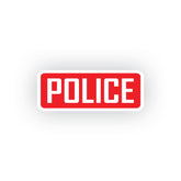 Stylish Police Badge Decal for Cars