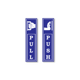 Zackzik Pull and Push Stickers for stylish and neat look