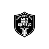 Royal Enfield Bullet Brotherhood Rider Badge Sticker – Waterproof Vinyl Decal