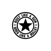 Boys Ride Toys Men Ride Enfield Sticker for Royal Enfield Bullet 350 & 550