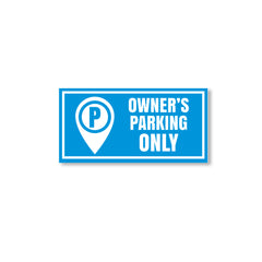 Owner Parking Sign Board for Apartment & Office | Sleek Design