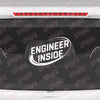 Engineer Inside Car Window Decal