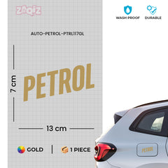 Zaqiz Petrol Tank Marker Sticker – Strong Hold and Durable Print