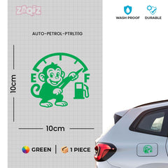 Zaqiz Petrol Word Logo Sticker – Ideal for Fuel Tank Caps