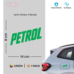Zaqiz Petrol Adhesive Decal for Car Fuel Tank – Easy Application