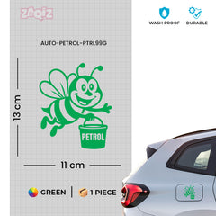 Zaqiz Petrol Cap Mark Sticker – Prevents Wrong Fuel Filling