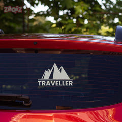 Traveller Life Badge for Bikes and Cars
