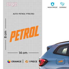 Zaqiz Petrol Adhesive Decal for Car Fuel Tank – Easy Application