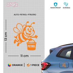 Zaqiz Petrol Cap Mark Sticker – Prevents Wrong Fuel Filling