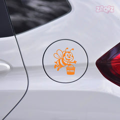 Zaqiz Petrol Cap Mark Sticker – Prevents Wrong Fuel Filling