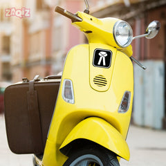 Zaqiz Stickers Advocate Logo Stickers – Stylish Identity for Vehicles