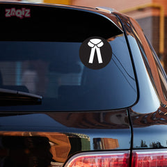 Zaqiz Stickers Advocate Stickers – Elegant Emblem for Cars and Bikes
