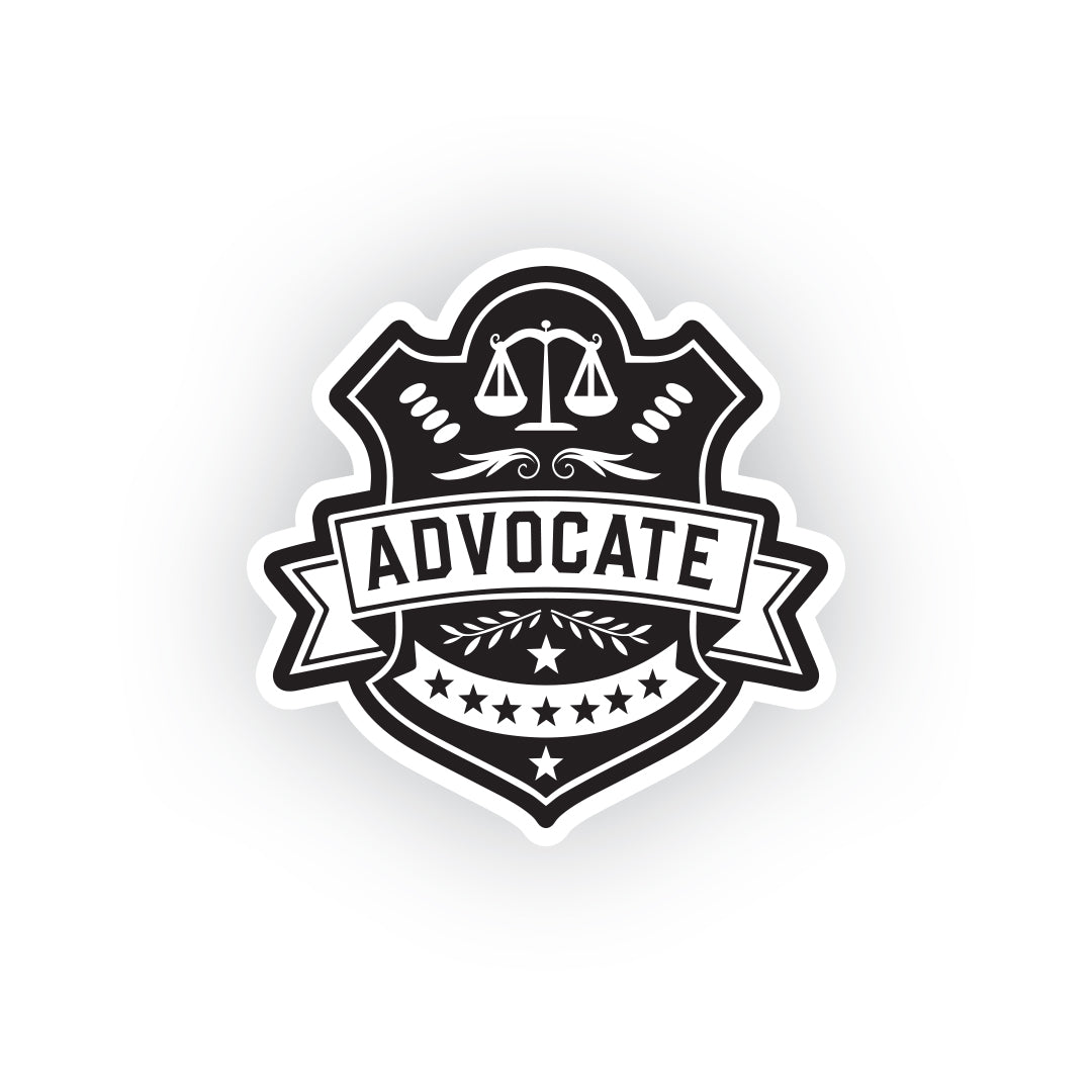 Bold Advocate Sign for Vehicle Use