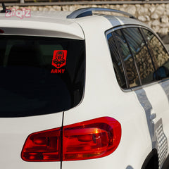 Proud Army Service Vehicle Tag for Drivers